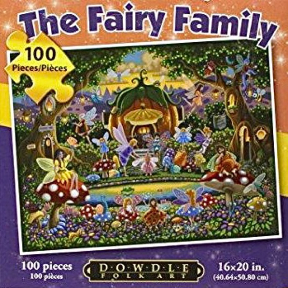 🟥GONE🟥 Dowdle The Fairy Family Puzzle